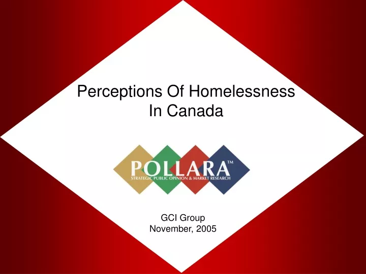 perceptions of homelessness in canada