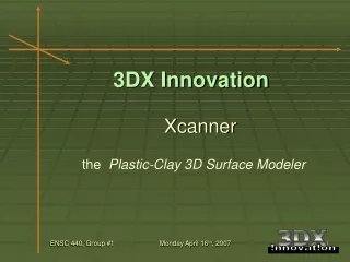 3DX Innovation