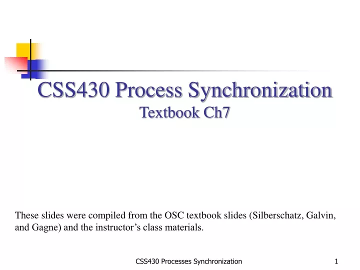 css430 process synchronization textbook ch7