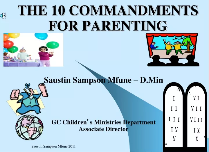 t the 10 commandments for parenting