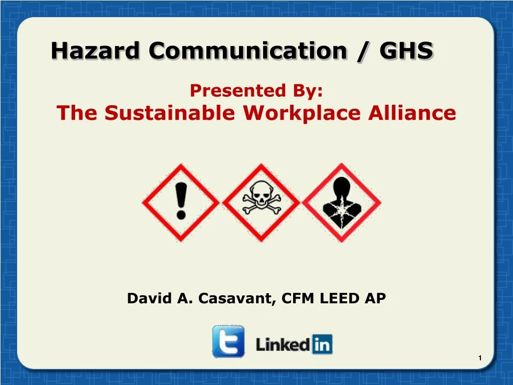 PPT - Hazard Communication / GHS PowerPoint Presentation, free download ...