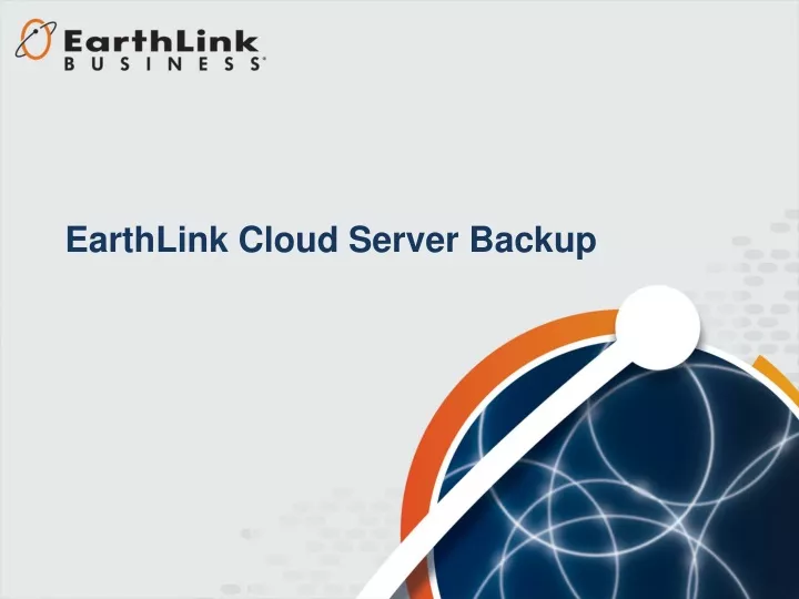 earthlink cloud server backup