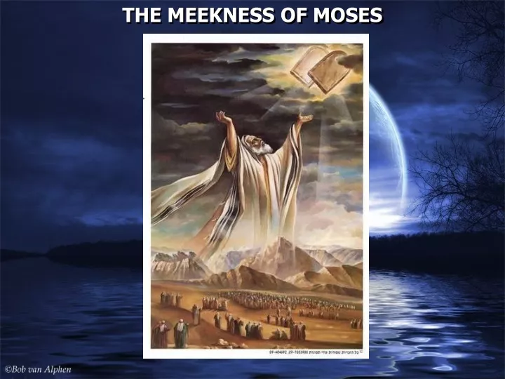 the meekness of moses