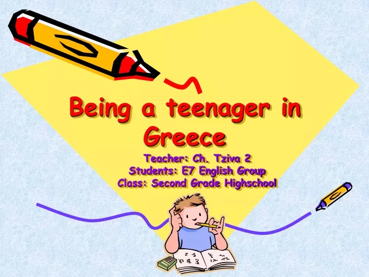 being a teenager in greece