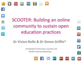 SCOOTER: Building an online community to sustain open education practices