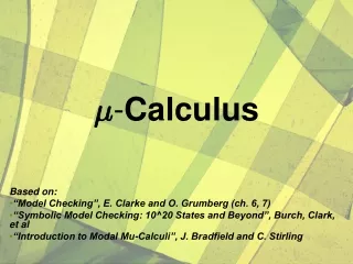 ¹ - Calculus