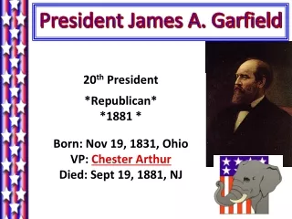President James A. Garfield