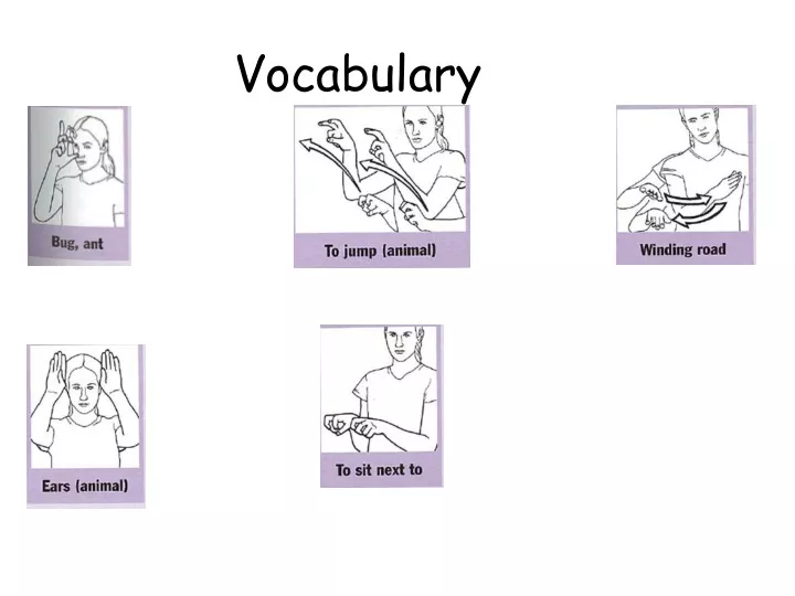 vocabulary