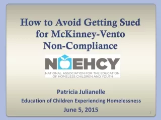 How to Avoid Getting Sued for McKinney-Vento Non-Compliance