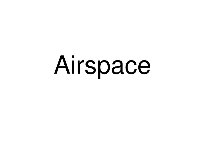 airspace