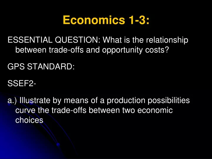 economics 1 3