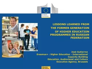 LESSONS LEARNED FROM  THE FORMER GENERATION  OF HIGHER EDUCATION PROGRAMMES IN RUSSIAN FEDERATION