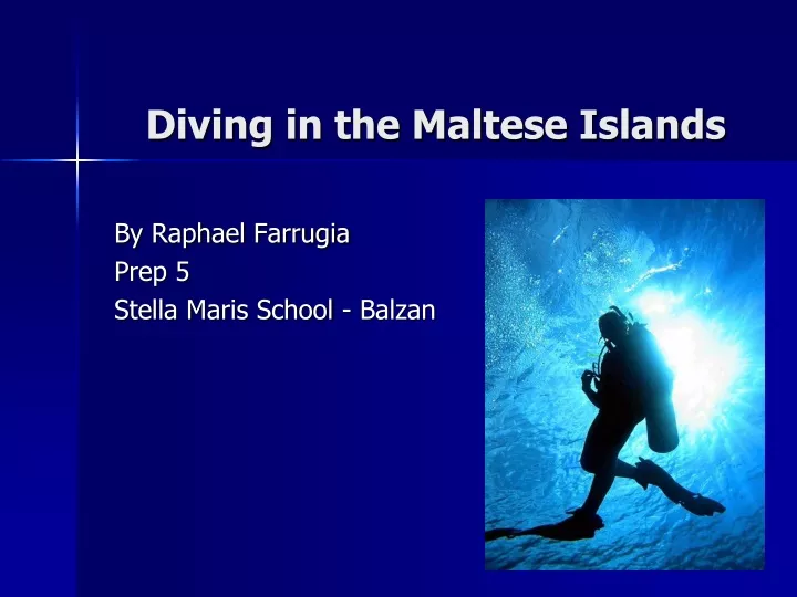 diving in the maltese islands
