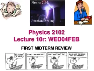 Physics 2102  Lecture 10r: WED04FEB