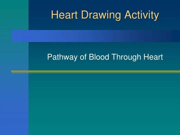 heart drawing activity