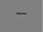 Alkanes - slide 1