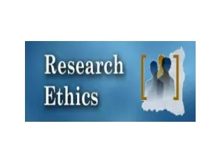 Defining the Research Ethics