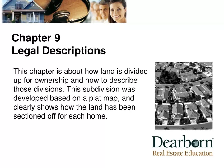 chapter 9 legal descriptions