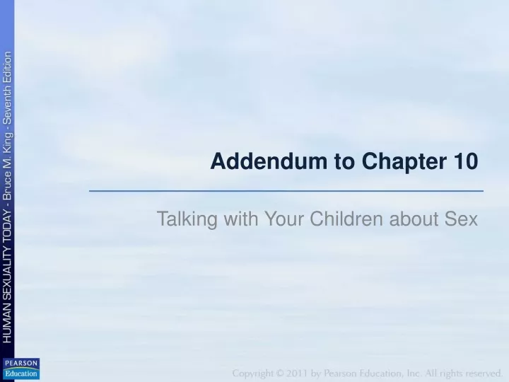 addendum to chapter 10