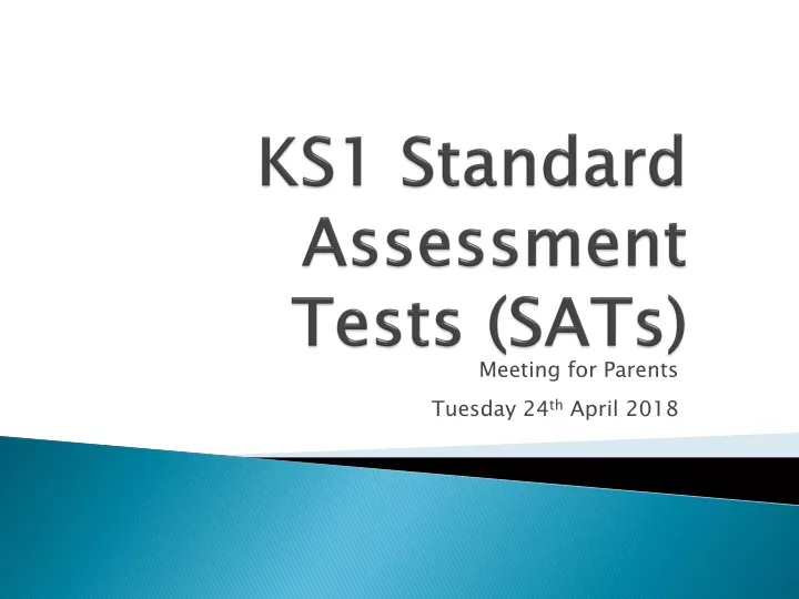 ks1 standard assessment tests sats
