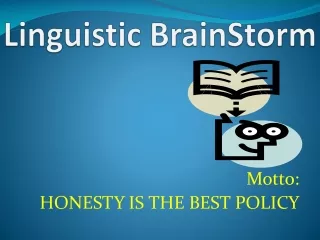Linguistic  BrainStorm