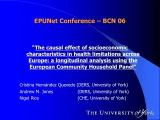 EPUNet Conference – BCN 06