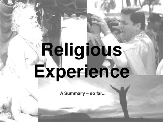 Religious Experience