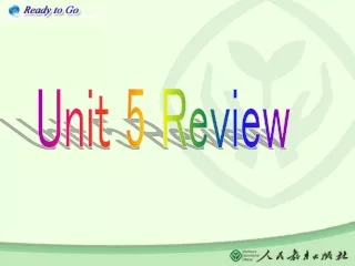 Unit 5 Review