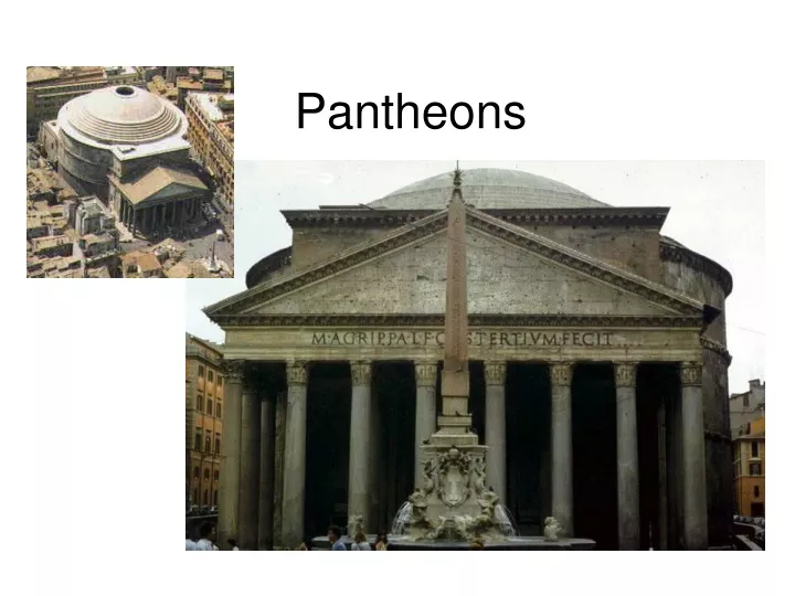 pantheons