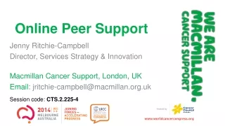 Online Peer Support