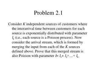 Problem 2.1