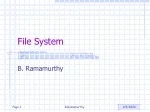 File System - slide 1