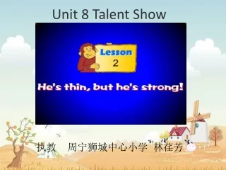 Unit 8 Talent Show