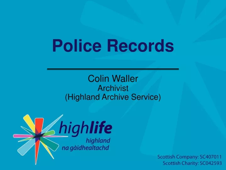 police records