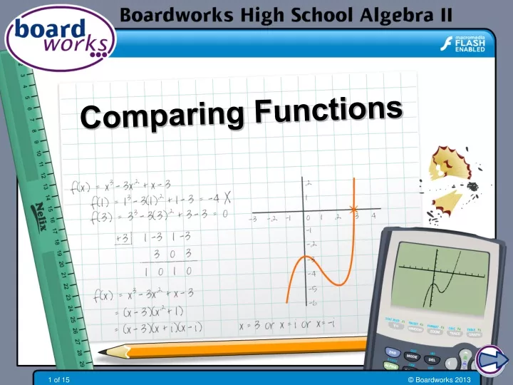 comparing functions