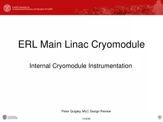 ERL Main Linac Cryomodule