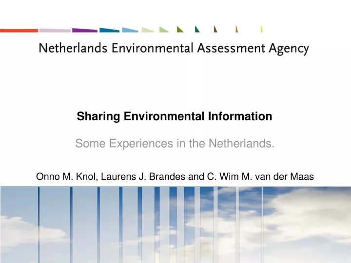 sharing environmental information