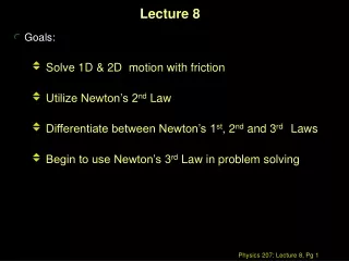 Lecture 8