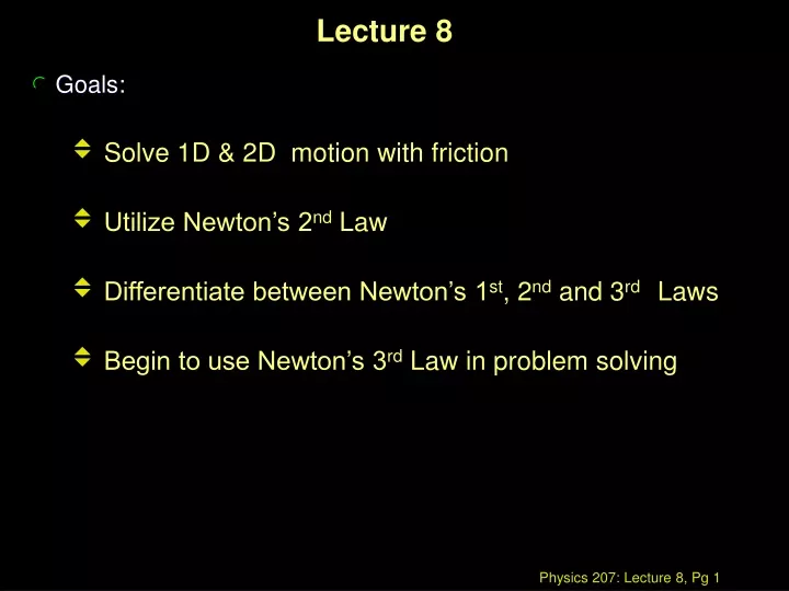 lecture 8