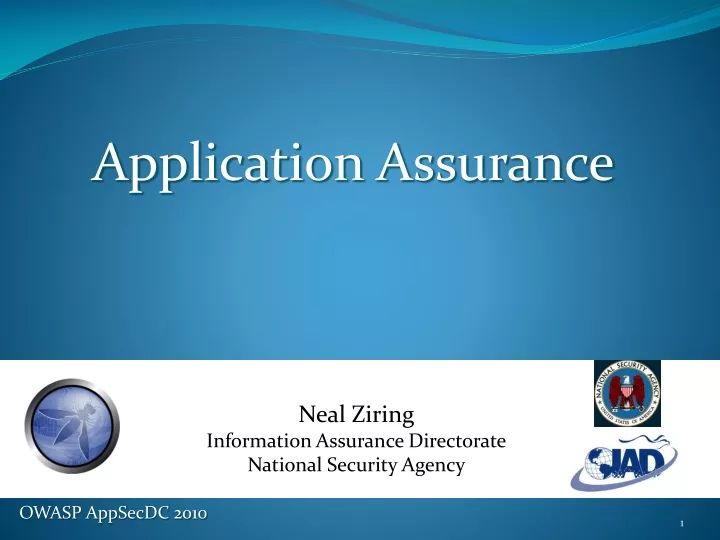 application assurance