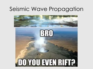 Seismic Wave Propagation