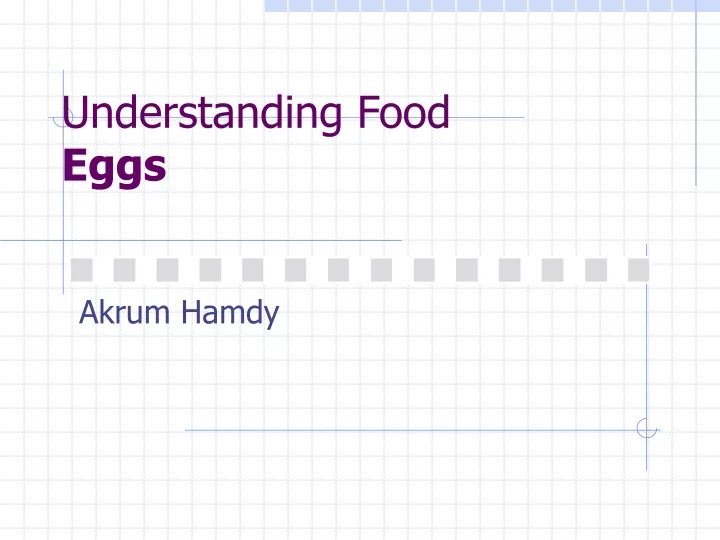 understanding food eggs