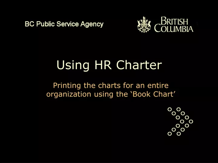 using hr charter