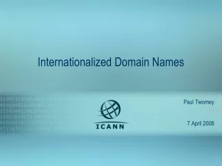 Internationalized Domain Names