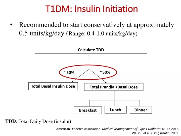 t1dm insulin initiation