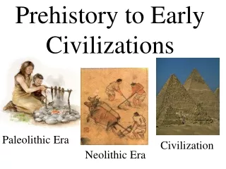 Prehistory to Early Civilizations