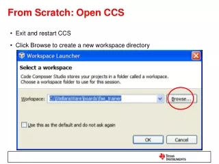 From Scratch: Open CCS