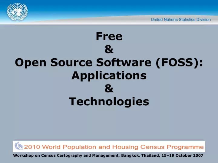 free open source software foss applications technologies