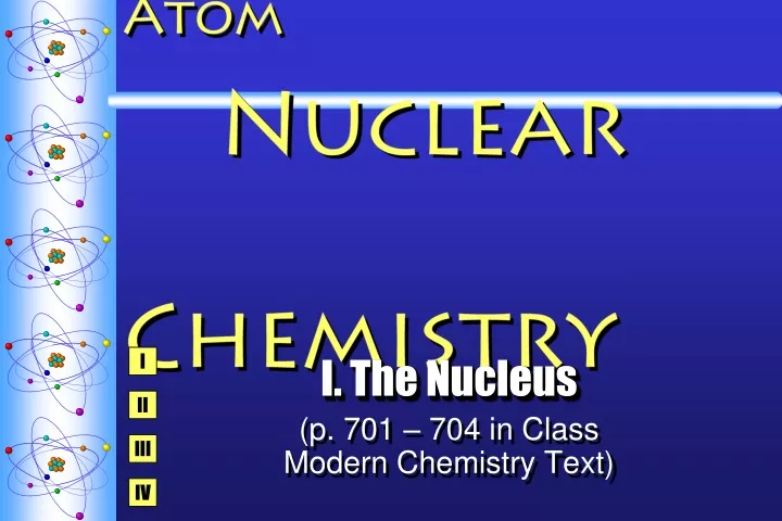 unit 3 part 2 of the atom nuclear chemistry