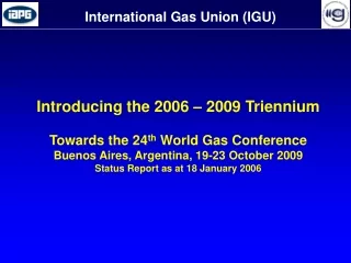 International Gas Union (IGU)